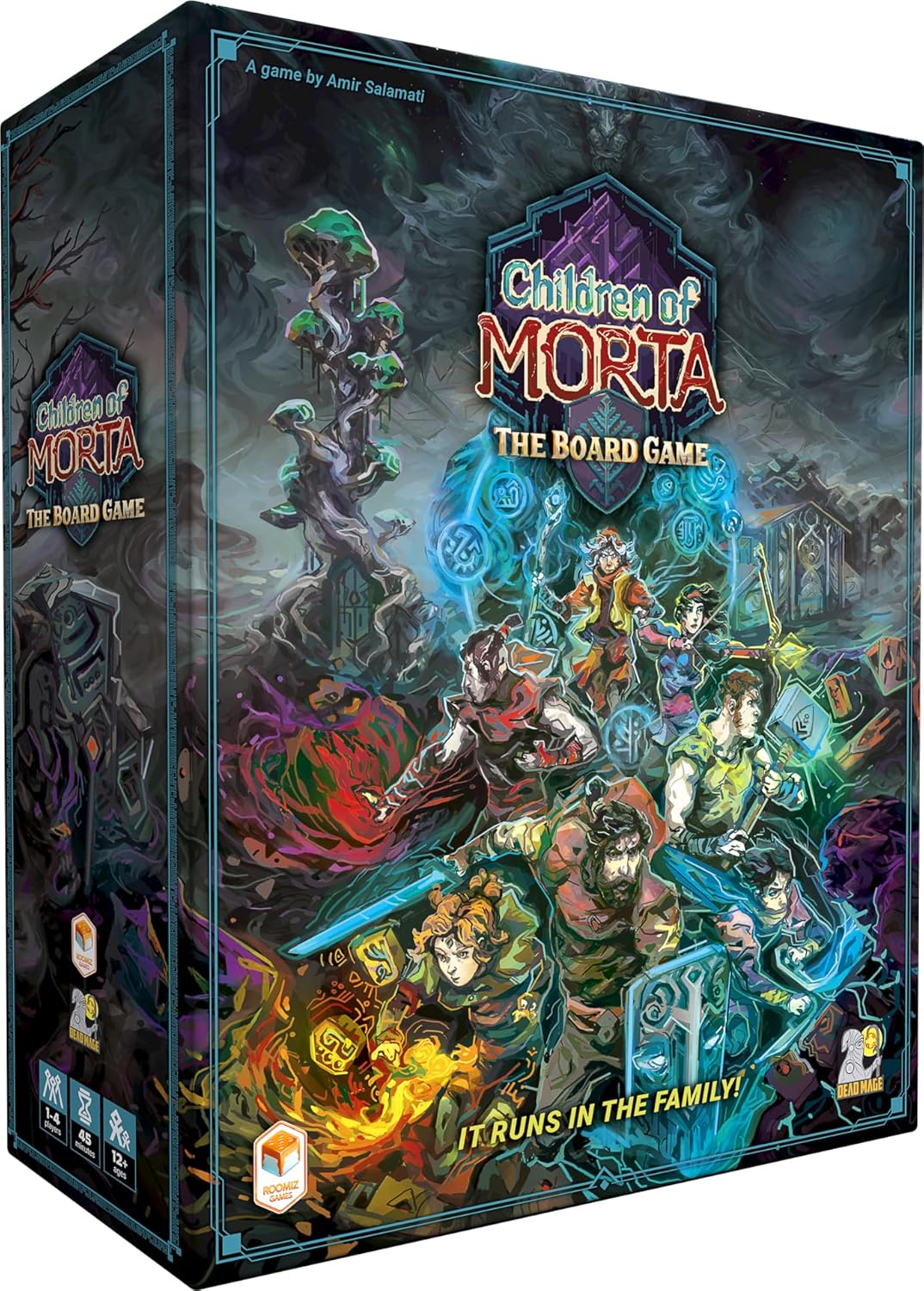 Lucky Duck Games Children of Morta: The Board Game | Cooperative Adventure Family Game | 45-Minute Gameplay | 1-4 Players, Ages 12+