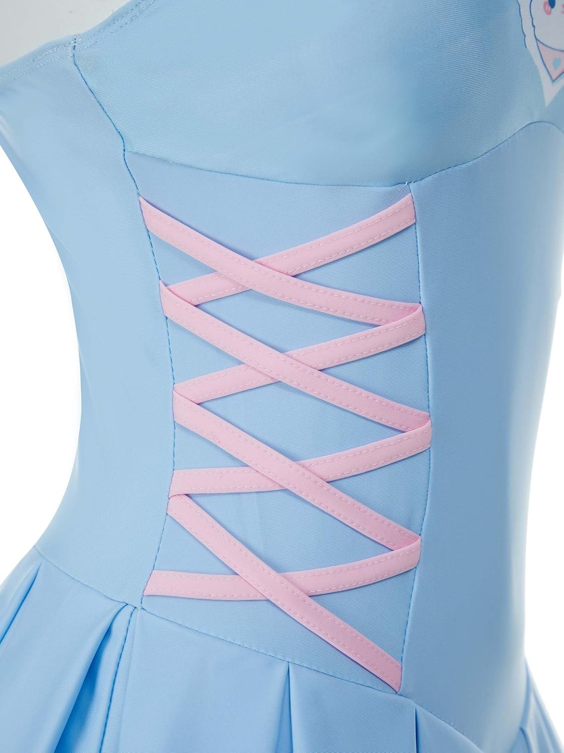 haikyuu Women Bunny One Piece Swimsuit Kawaii Cute Bathing Suit Ruffle Tummy Control Halter