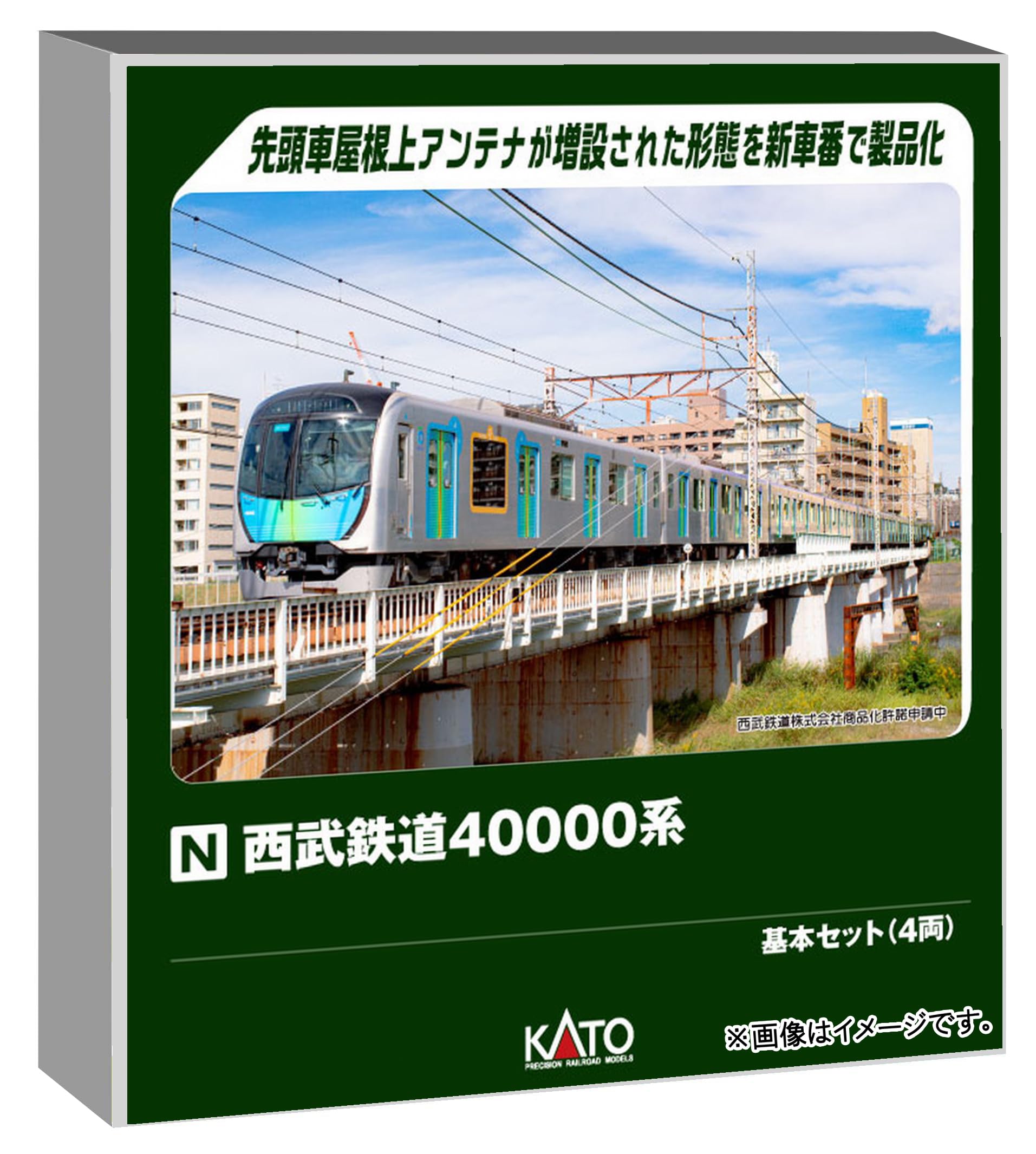 Amazon.co.jp: KATO Nゲージ 西武鉄道 40000系 基本セット 4両 鉄道  
