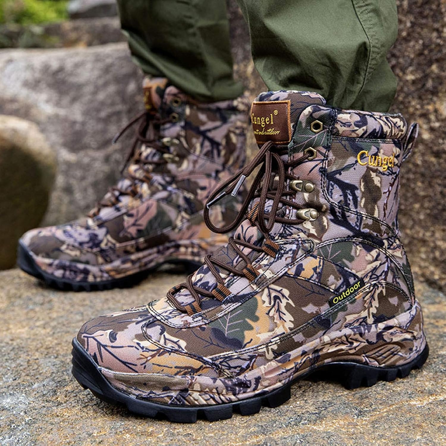 Camo slip on boots Clearance