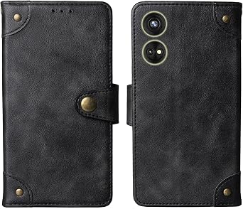 Flip Genuine Premium Leather Phone Gel Case for Pozzi Turbo 6.79" Back Cover Skin Etui Protective Protector Wallet Pouch Shell Bumper Black