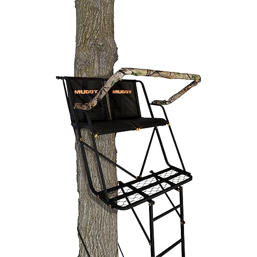 Muddy Maxim 2-Man Ladderstand, Black