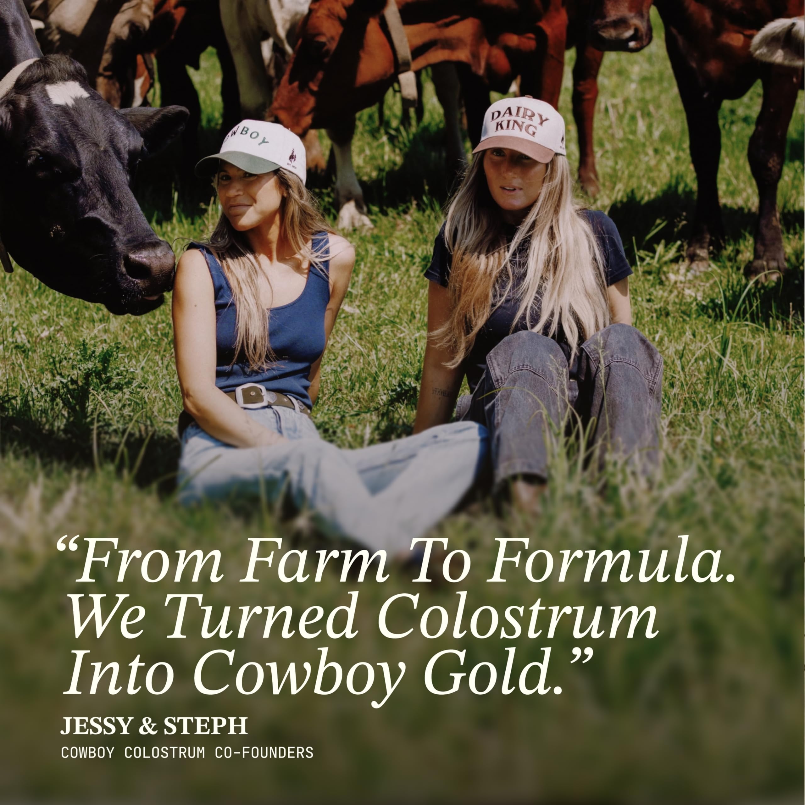 Cowboy - The Exclusive 1st Milking, Whole, Grass Fed Colostrum Supplement for Full Body Health - Bovine Colostrum Powder Packed w/Bioactive Nutrients (10 Travel Packs - Unflavored) — Amazon image 5