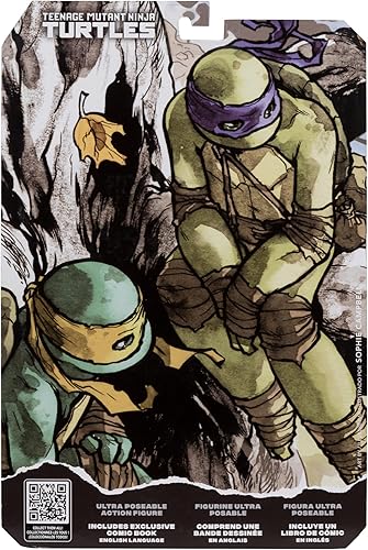 Miniatura 10 de McFarlane Toys -Teenage Mutant Ninja Turtles (Page Punchers) Donatello - Figura de acción de 5 pulgadas con cómic