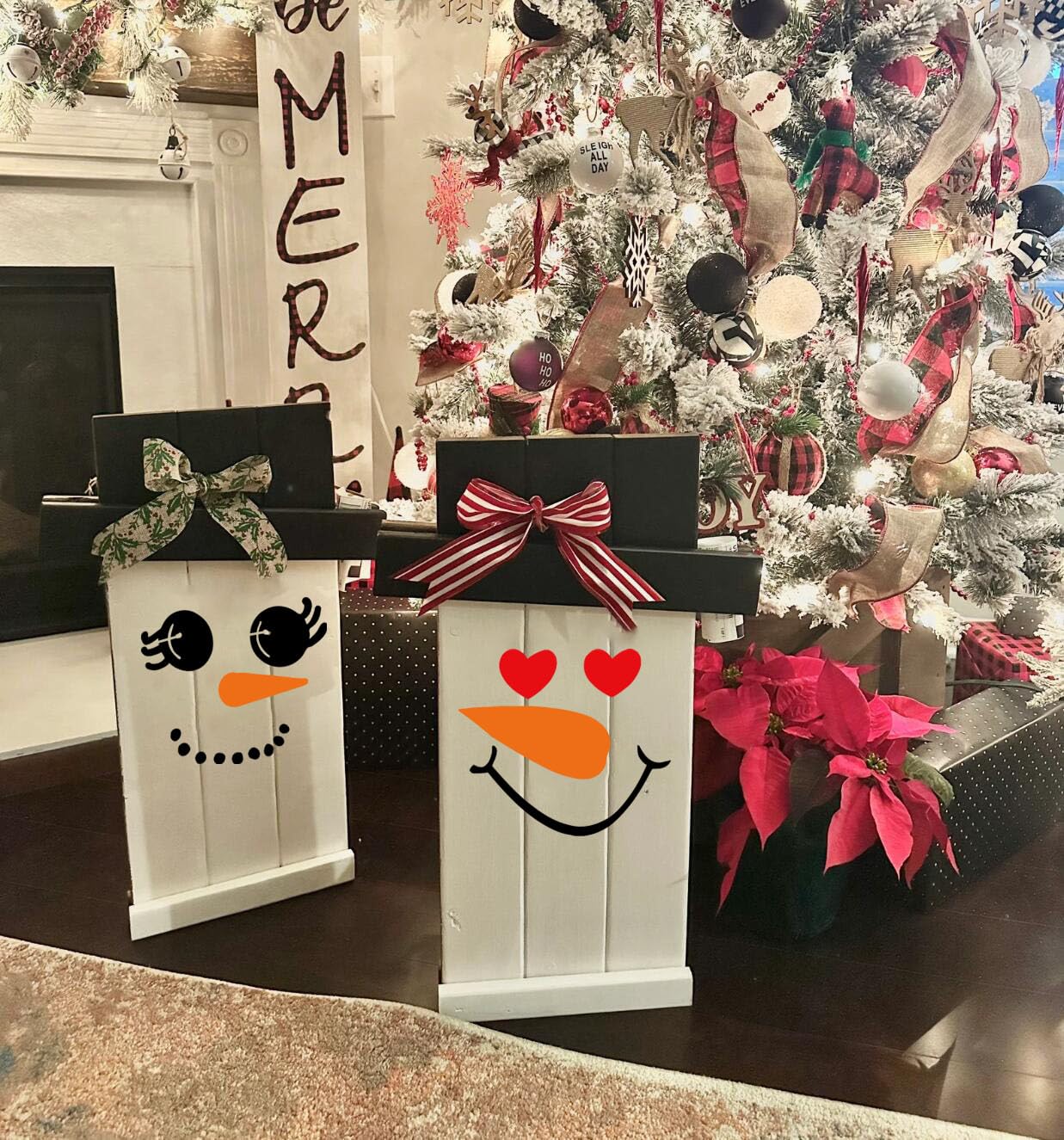 Plantillas pequeñas de Navidad para pintar de 3 pulgadas, plantilla de Navidad para manualidades, plantillas de dibujo reutilizables para pintar en bandeja de madera, bandeja de nivel de rebanadas,
