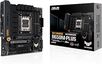 Amazon.com: ASUS TUF Gaming B650M-PLUS Motherboard Socket AMD AM5