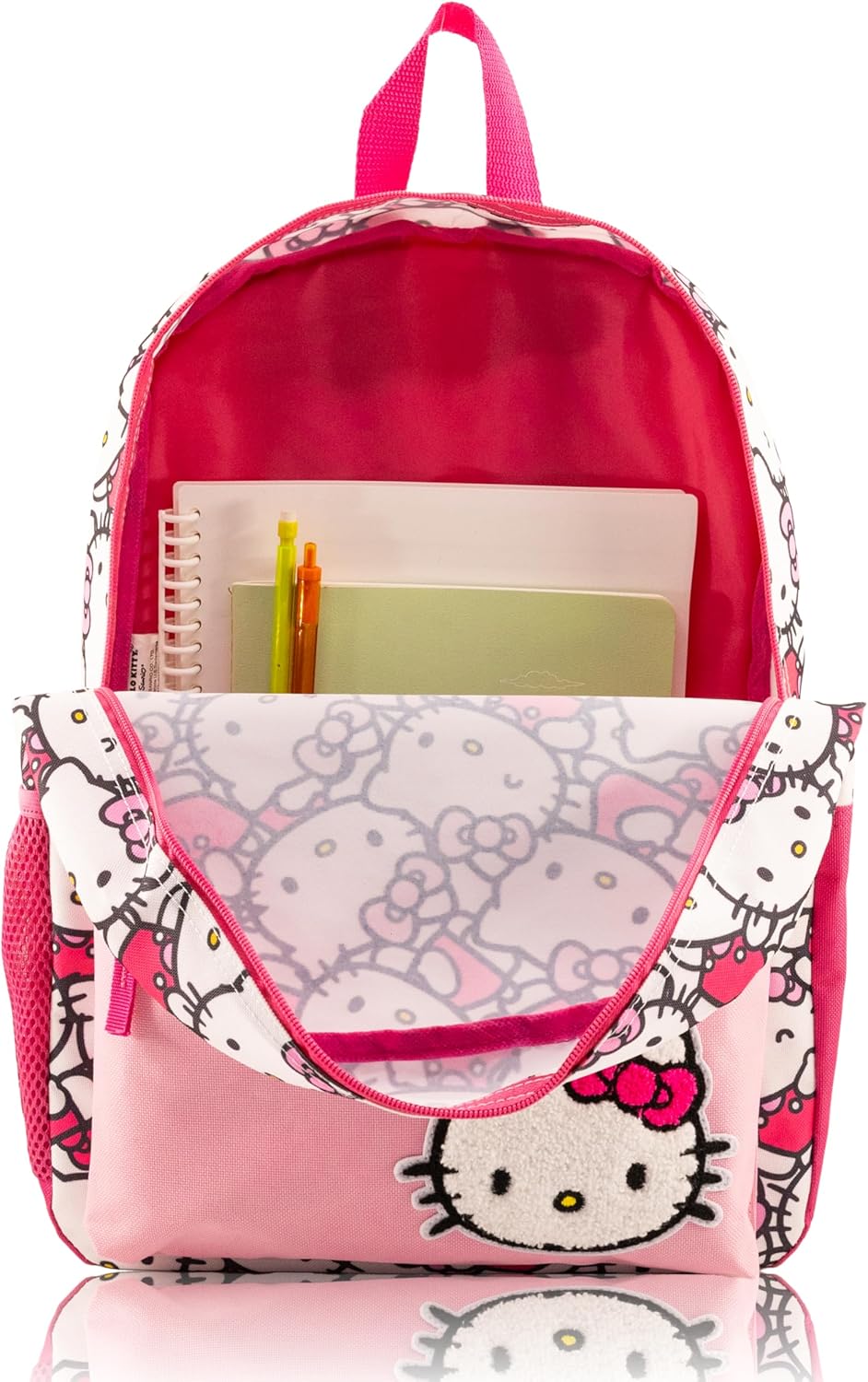 Fast Forward Sanrio Hello Kitty Backpack for Kids | Hello Kitty Bookbag for Girls, Boys, Unisex | Toddler Travel Bag, Cute Lightweight Bag for School | Ages 3+ - Image 3