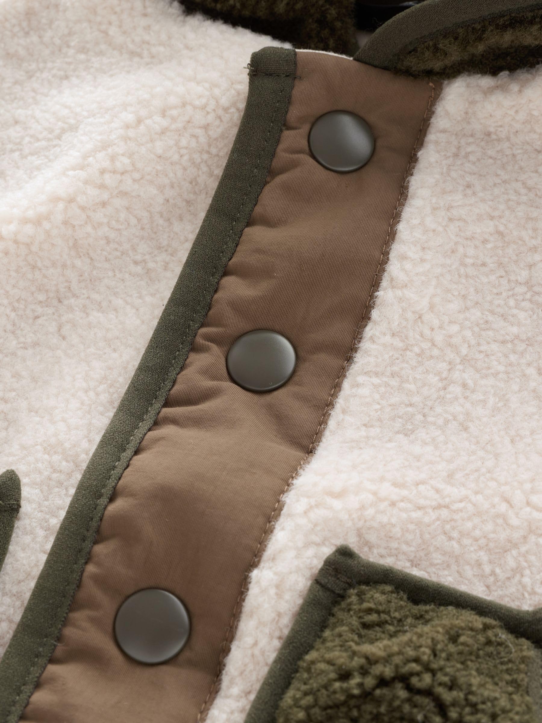 NEXT Jungen Fleece-Kapuzenjacke mit Reißverschluss 62-122