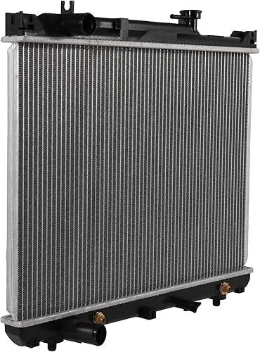 Miniatura 9 de SCITOO Radiador 2430 + abrazadera de manguera de 0.316 a 0.394 pulgadas, 4 piezas para Suzuki para Grand Vitara 2001-2004 para Suzuki para Vitara