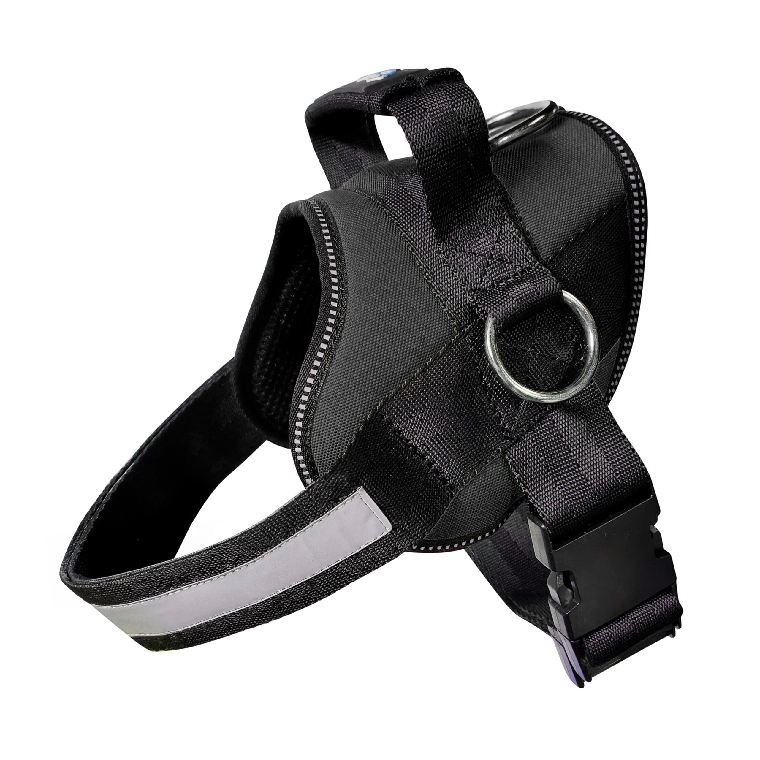 Joyride Basic Essential Dog Harness 1.0 - Small, Medium, Large Dogs, No-Pull Pet Vest with 3 Side Rings for Leash Placement, Adjustable for Training (Black Onyx, XS) — image 1