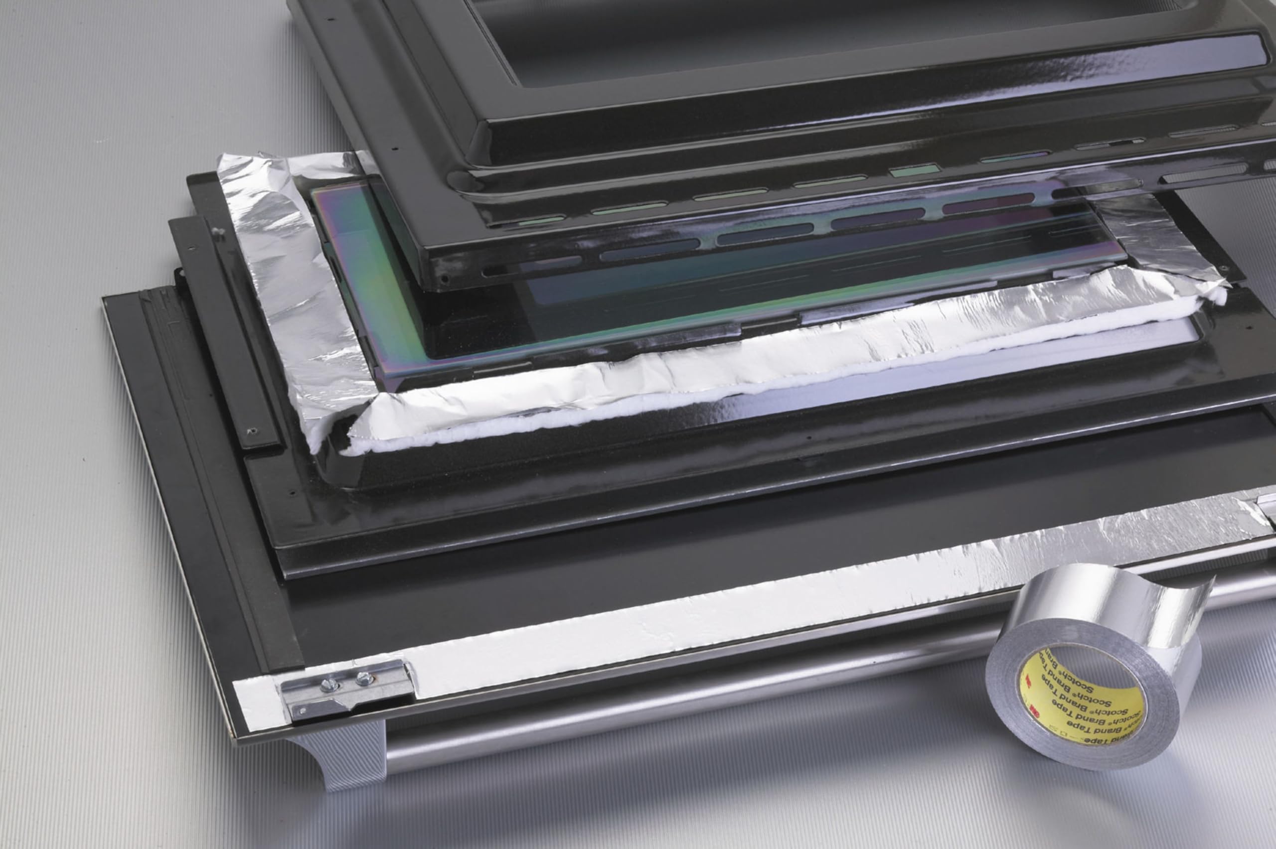 3M Cinta de Aluminio 425, 50 mm x 55 m, 0.12 mm