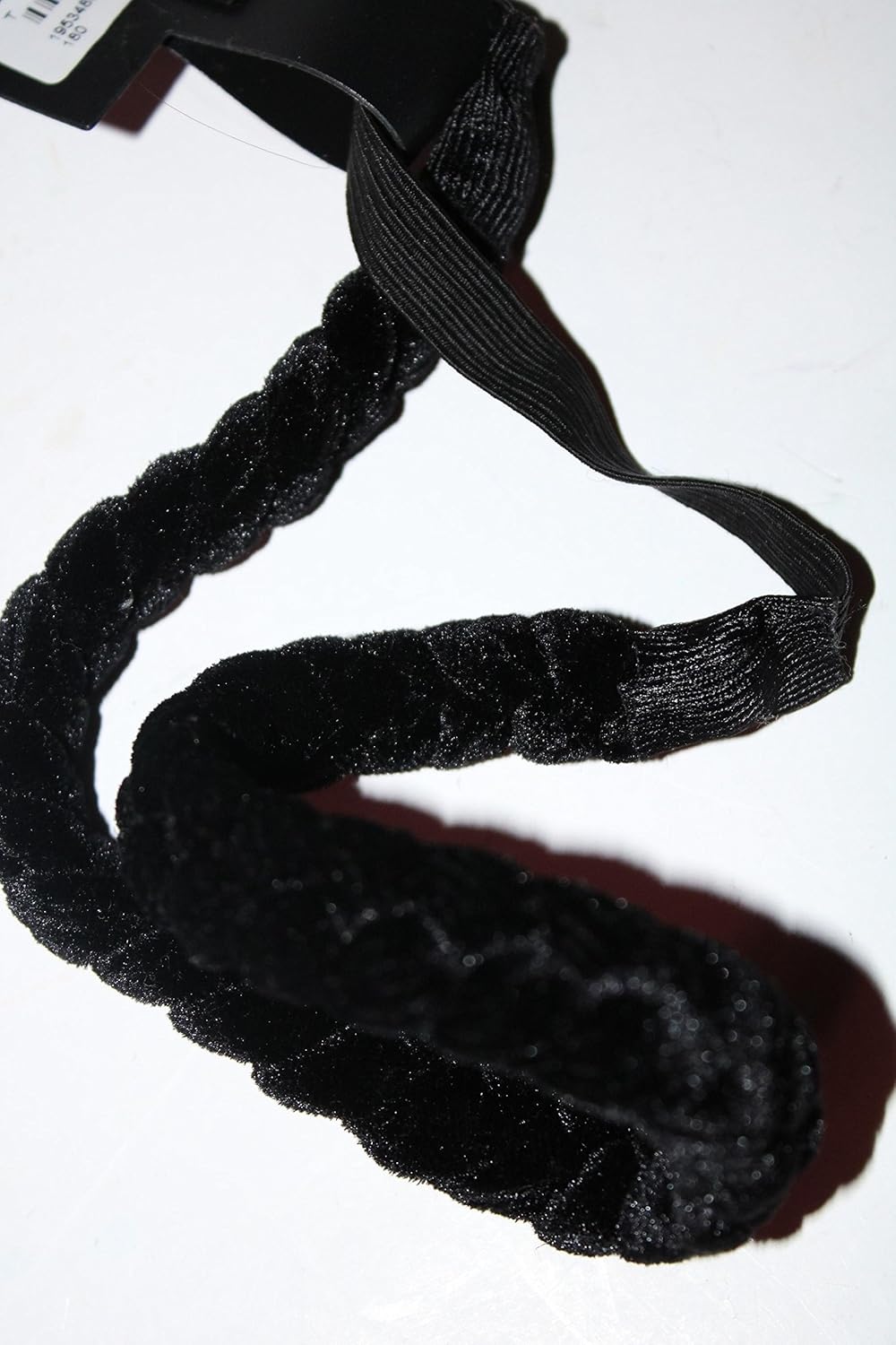 Chunyin Trachten Haarschmuck - Geflochtenes Haarband Mit Edelweiß, Dunkelbraun