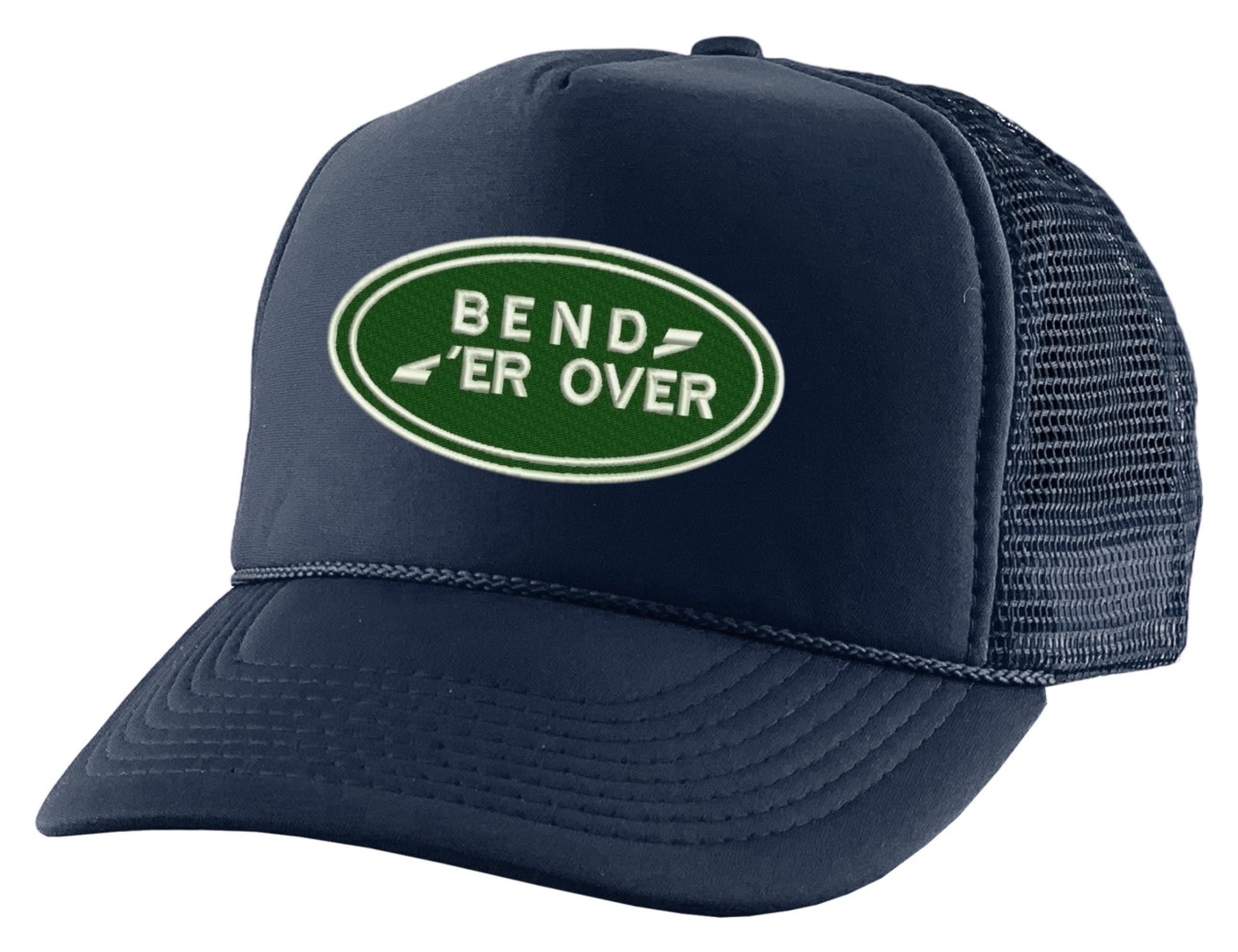 ALLNTRENDS Bend Er Over Hat Funny Cap Embroidered Trucker Hat