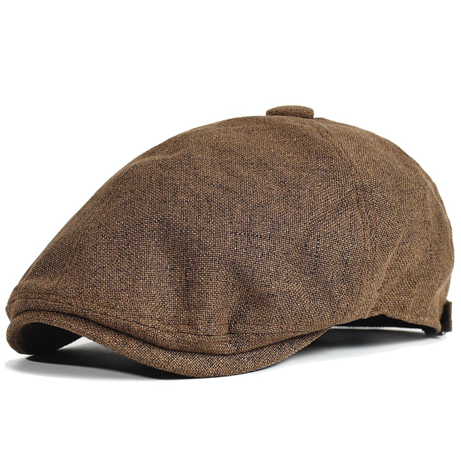 Barett Cap Flache Kappe Männer Baskenmützen Outdoor Atmungsaktive Zeitungsjungenmütze Flache Hüte Feste Entenschnabelhüte Vintage Baskenmützenmütze Frauen