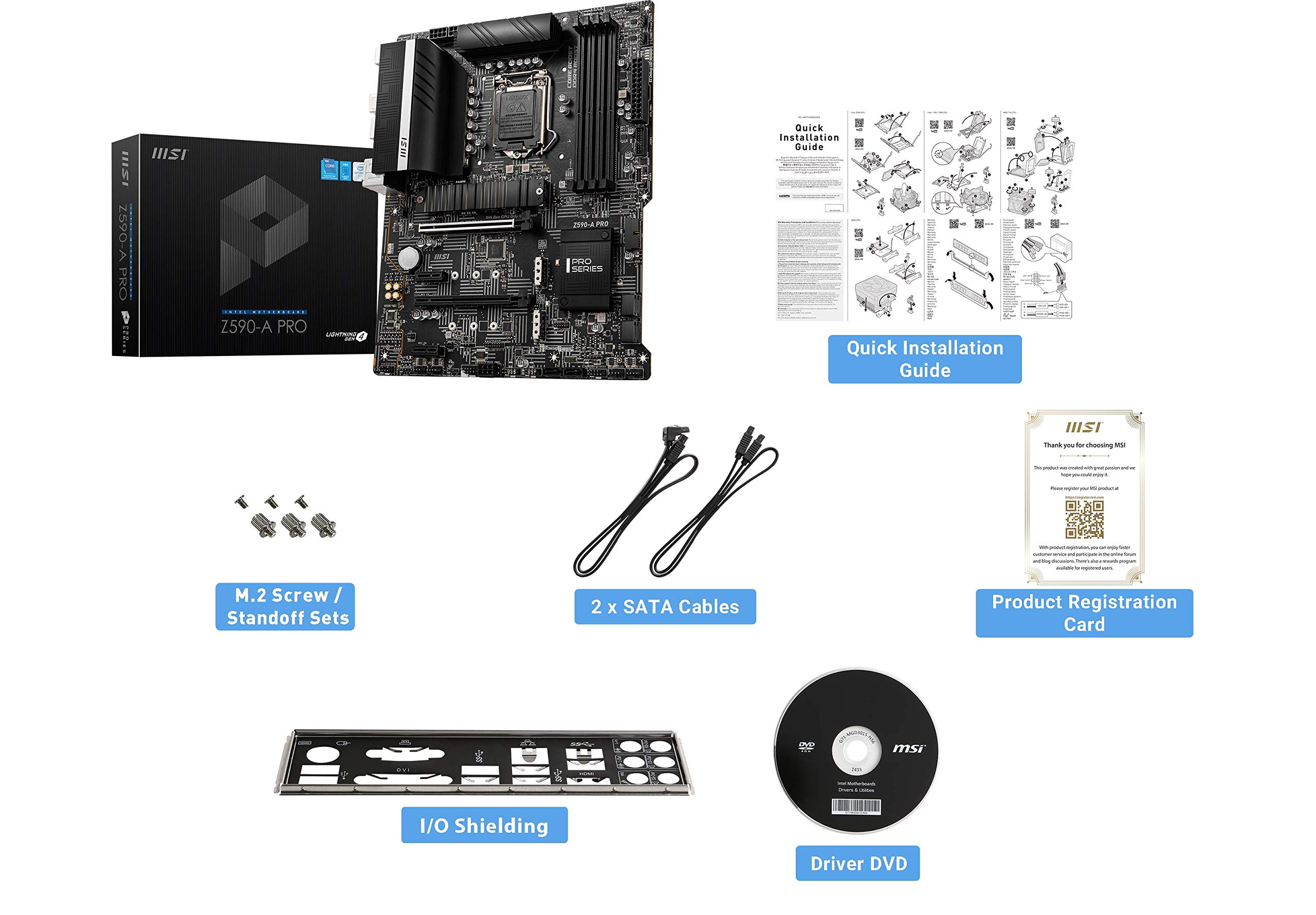 Amazon.co.jp: MSI Z590-A PRO マザーボード ATX [Intel Z590