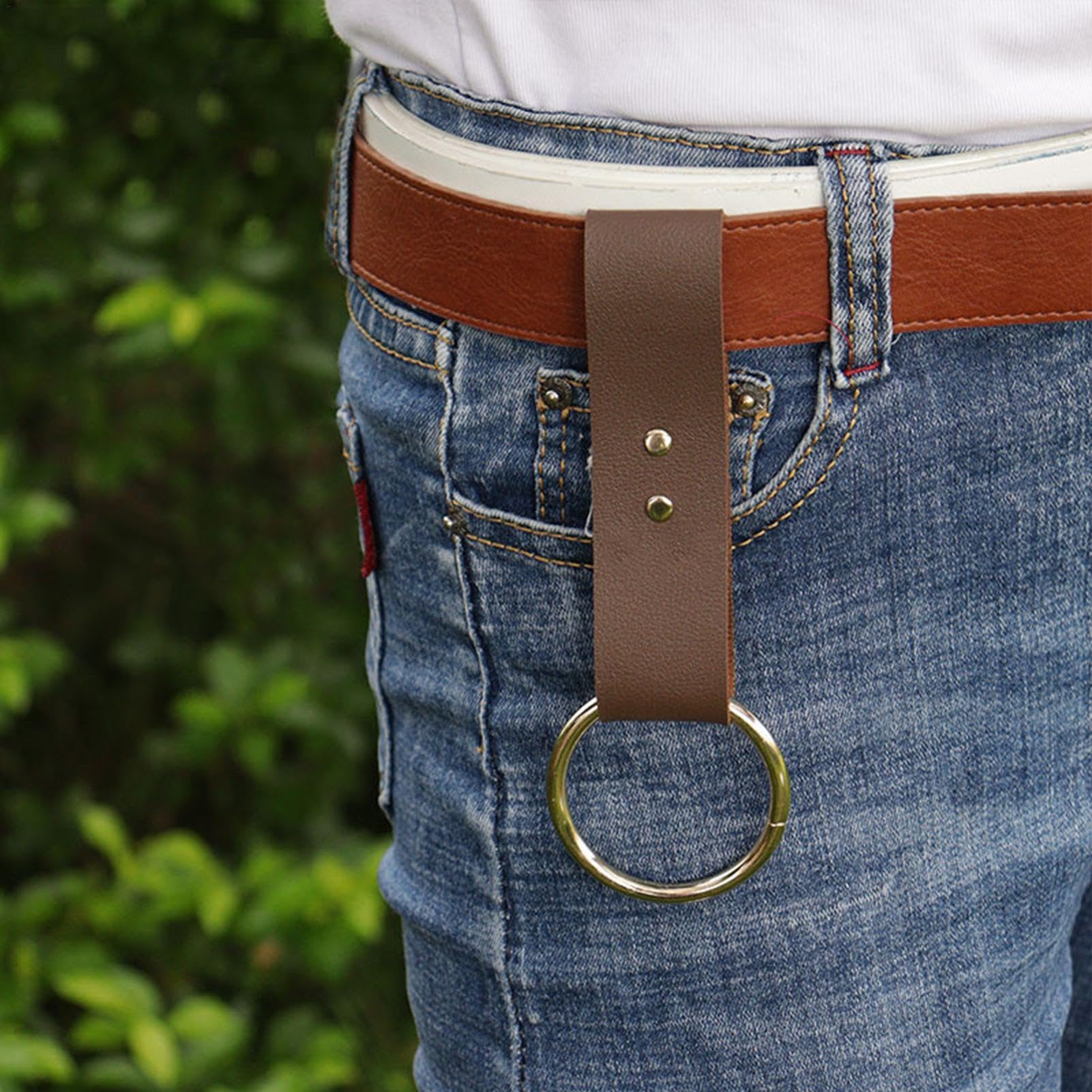 Porte-Hache En Cuir TOURBON 3 Mm - Étui Ceinture Pour Marteau/Hache, Fabriqué En Chine