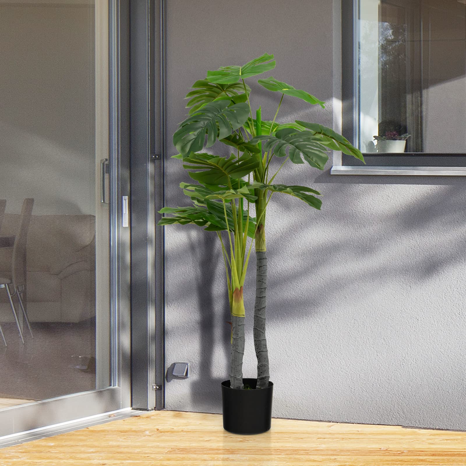 【特価セール】TANGKULA 観葉植物 フェイク モンステラ 120cm フェ Amazon｜TANGKULA 観葉植物 フェイク モンステラ 120cm フェイク