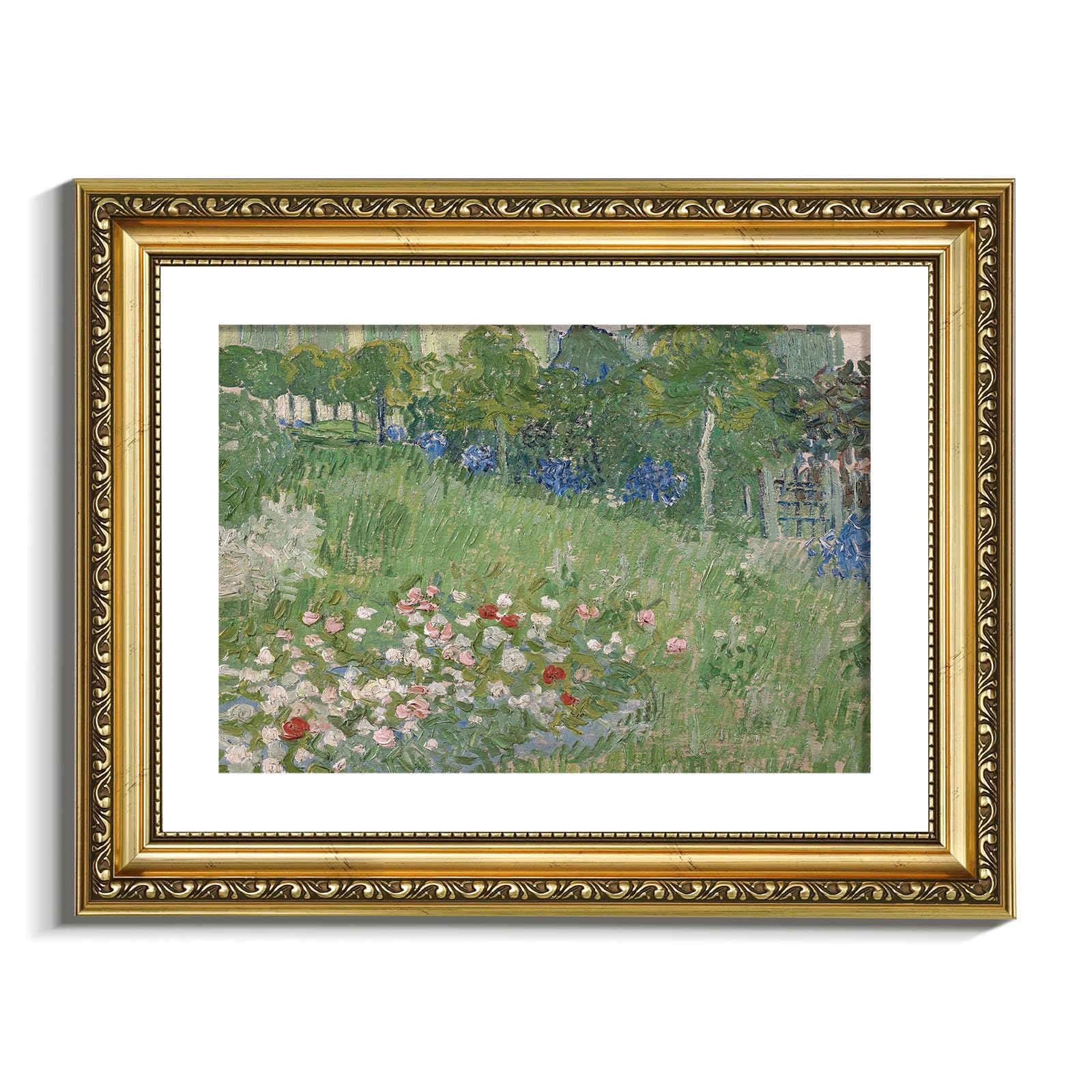 VIYYIEA Gold Framed Wall Art Canvas Print Home Decor Vintage Swan Decoration Grace Swan Art Painting Pictures Rustic Bathroom Wall Decor Animal Farmhouse Artwork for Living Room Bedroom Office 11x14in — view 64