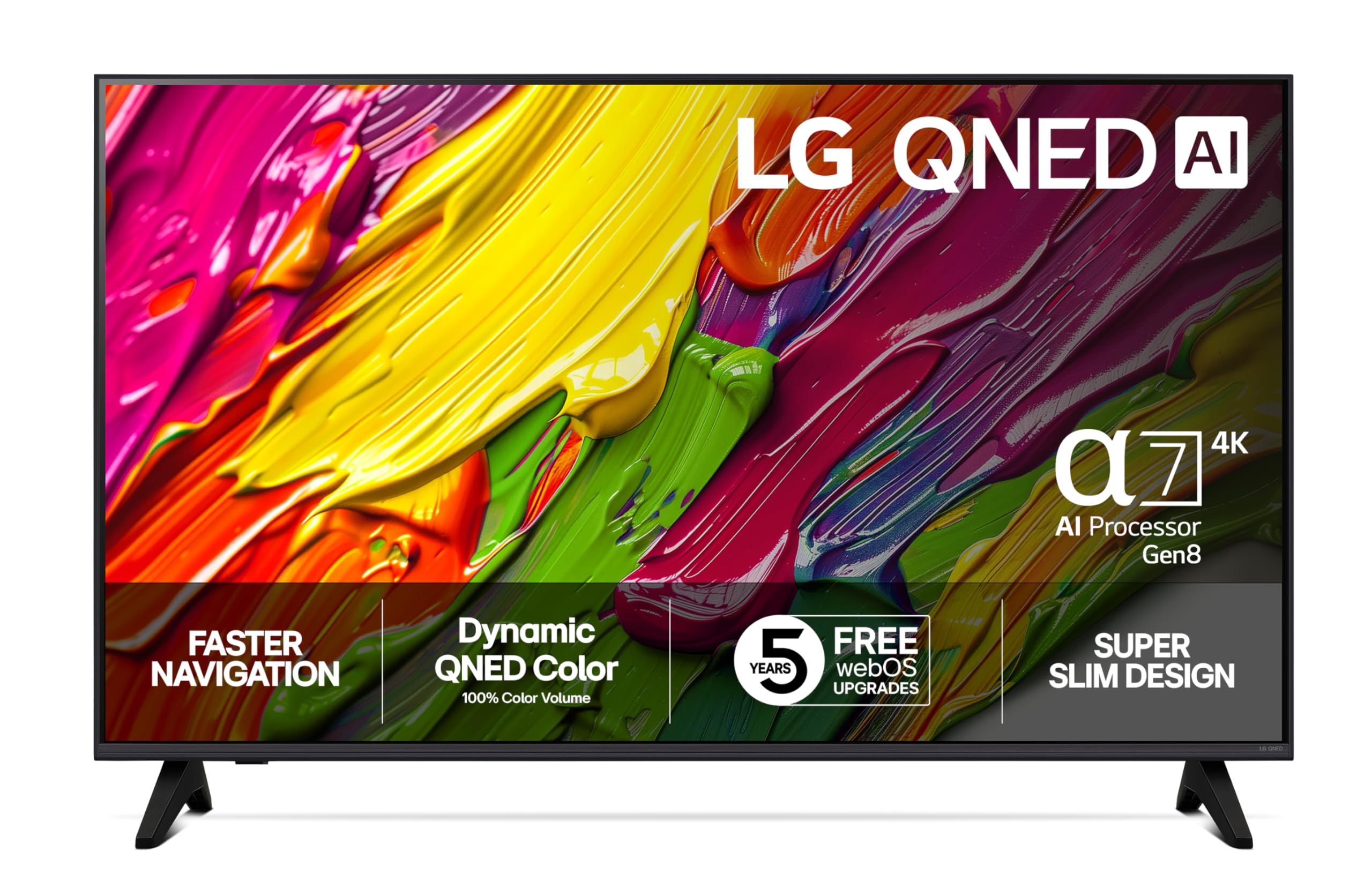 LG 43QNED70A6A – QNED TV, 43 Zoll, UHD 4K, Smart TV