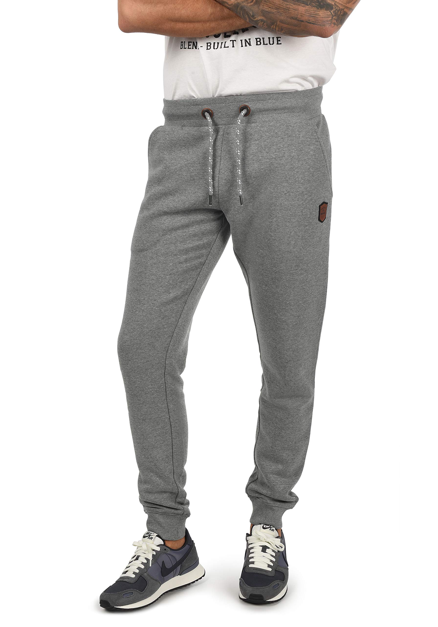 Indicode Herren Sweatpants IDHultop – Grau Mix 914, Regular Fit