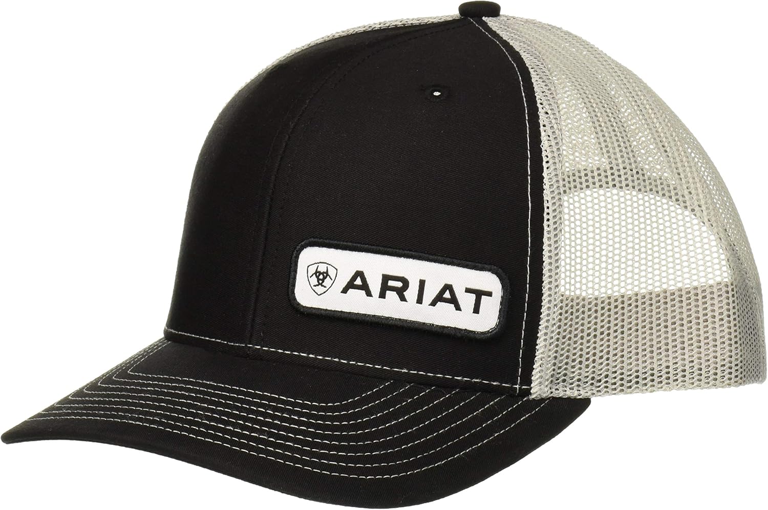 ARIAT Mens Off Set Patch Cap