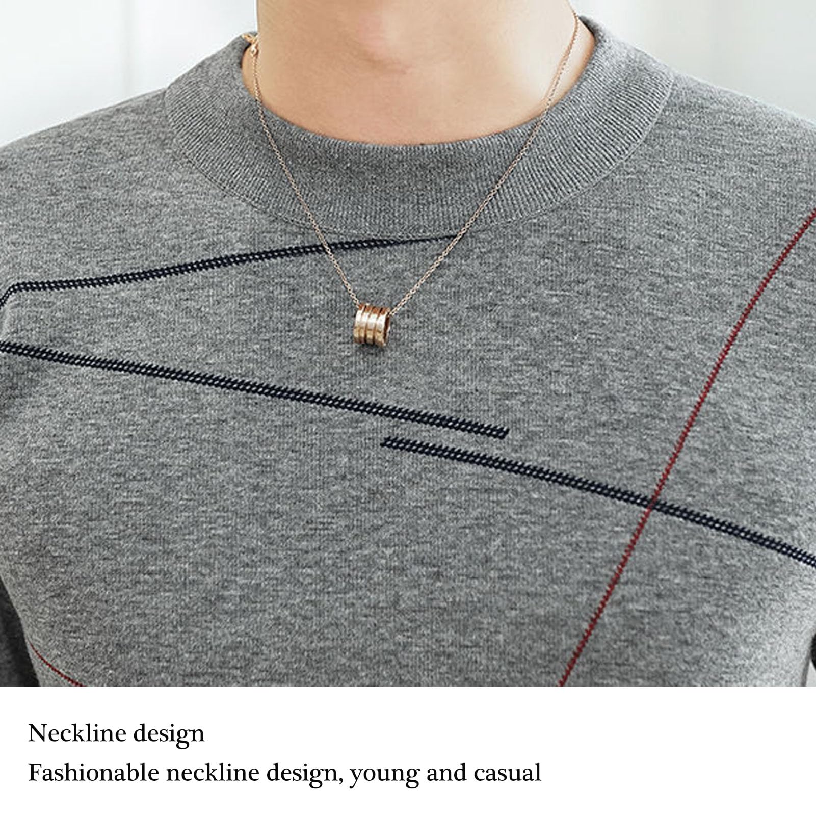 Ogvfunv Long Johns Thermal Underwear for Men Soft Fleece Lined Base Layer Cold Weather Top Bottom Set,Gray,XXL