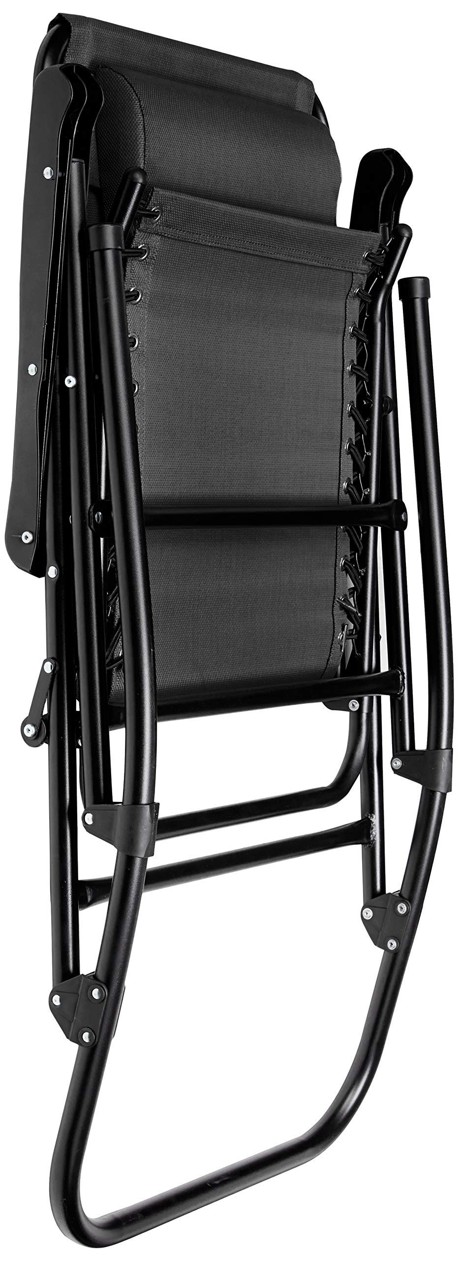 Amazon Basics Fauteuil à bascule pliant - Noir