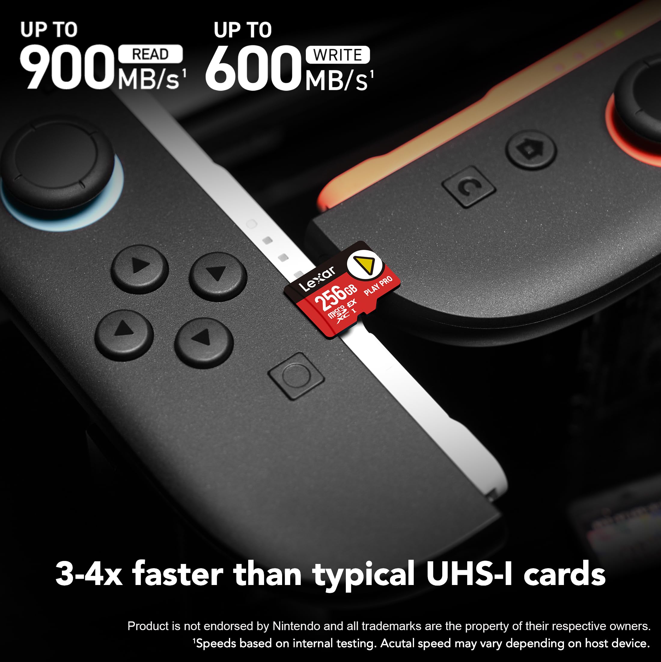 Amazon | Lexar 256GB Play PRO microSD Expressカード UHS-I