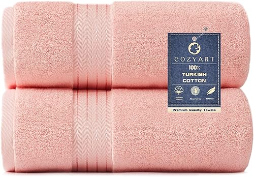 Miniatura 39 de COZYART - Juego de 6 toallas de baño de algodón turco, color verde salvia, gruesas suaves absorbentes duraderas, 19.17 oz/yd², incluye 2 toallas