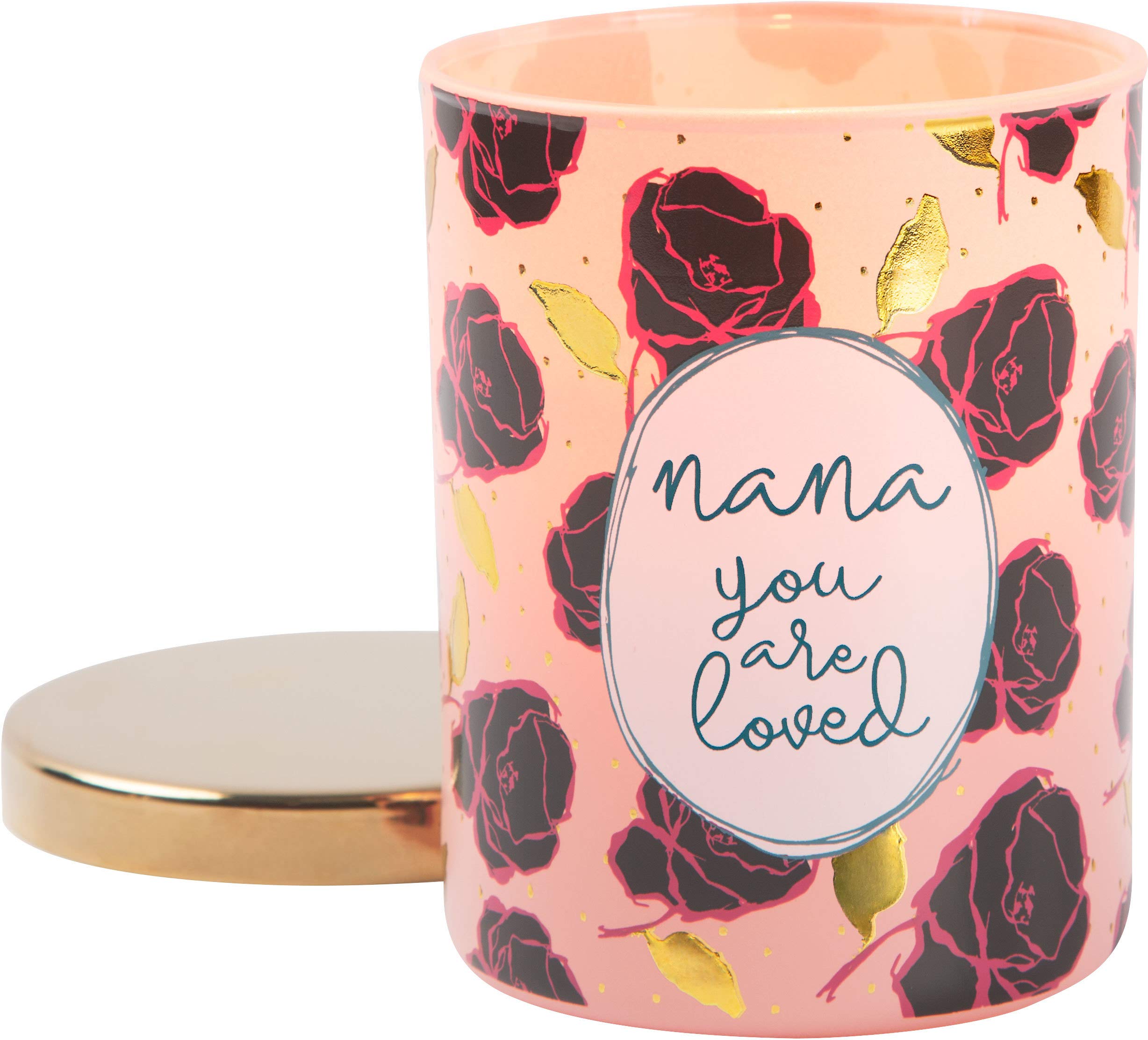 Bougie Nana You are Loved parfum rose 200g Pavillion Gift