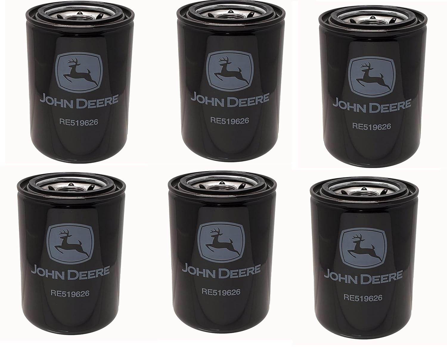 John Deere Original Equipment Oil Filter 2 Pack - RE519626