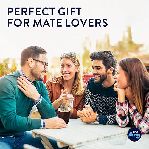 Miniatura 6 de THEARG - Taza de yerba mate mate mate con forma de calabaza y popote mate