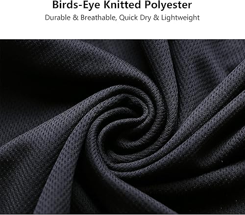 Miniatura 6 de Asiphitu Paquete de 2 camisetas polo de seguridad de manga corta - Camisetas reflectantes de alta visibilidad con bolsillos (A-Azul-L)