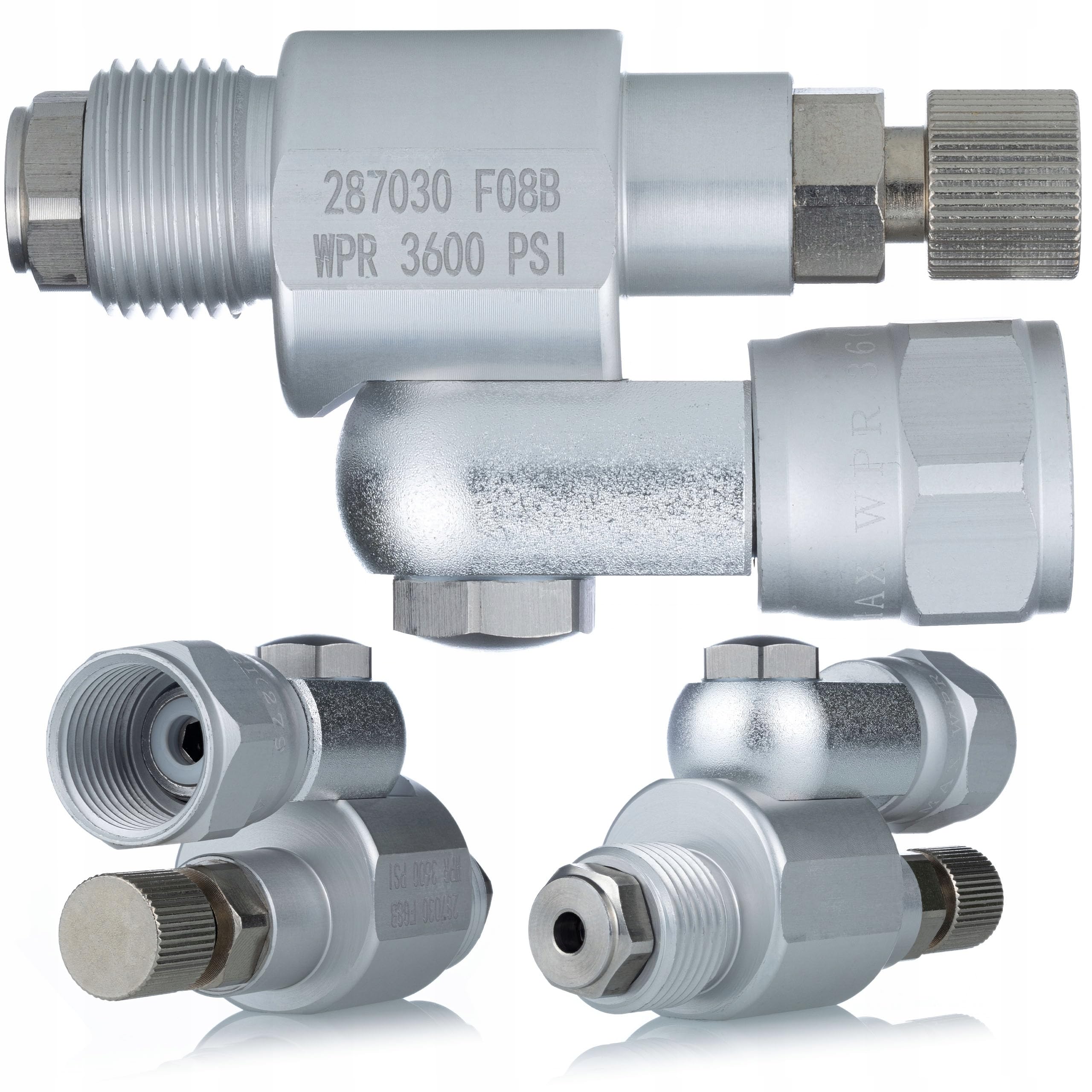Rosfix Zestaw Strong Blue Storm SBS03 – Airless rozpylacz farby 3500 W, 22 MPa, 18 l/min | z pistoletem, dyszą 517, filtrami, manometrem, wężem 8 m | do dużych powierzchni i projektów budowlanych