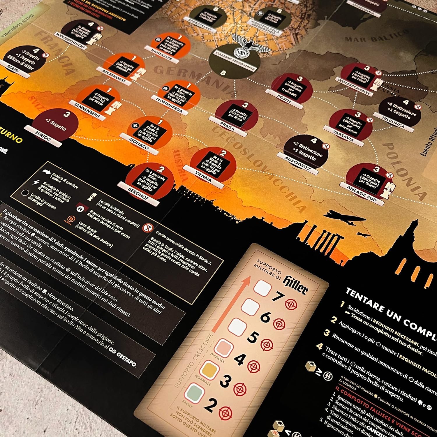 Asmodee – Black Orchestra (Seconda Edizione) – Gioco da Tavolo Tema Storico