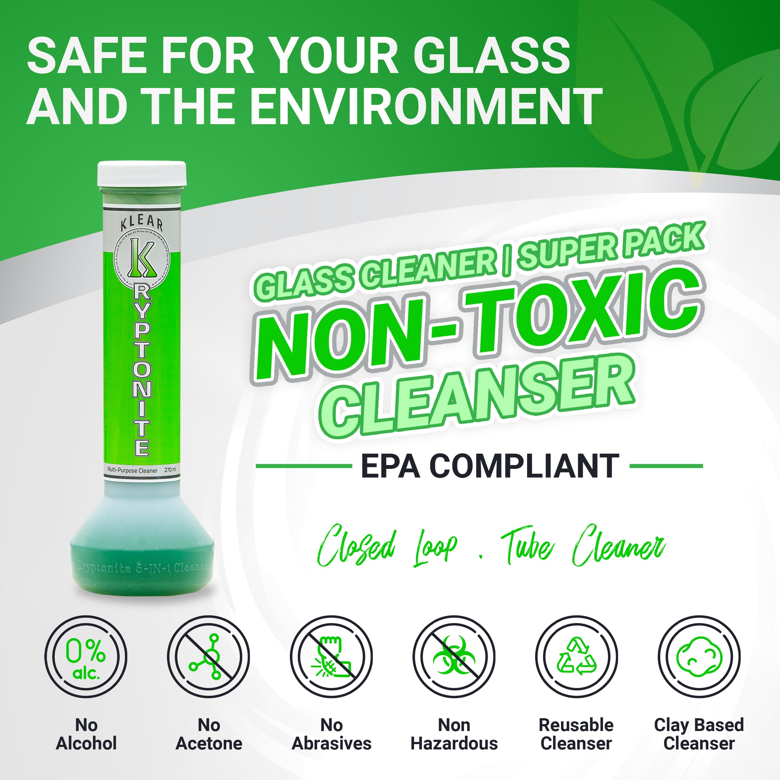 Amazon.com: KLEAR Kryptonite Multipurpose Glass Cleaner |Powerful