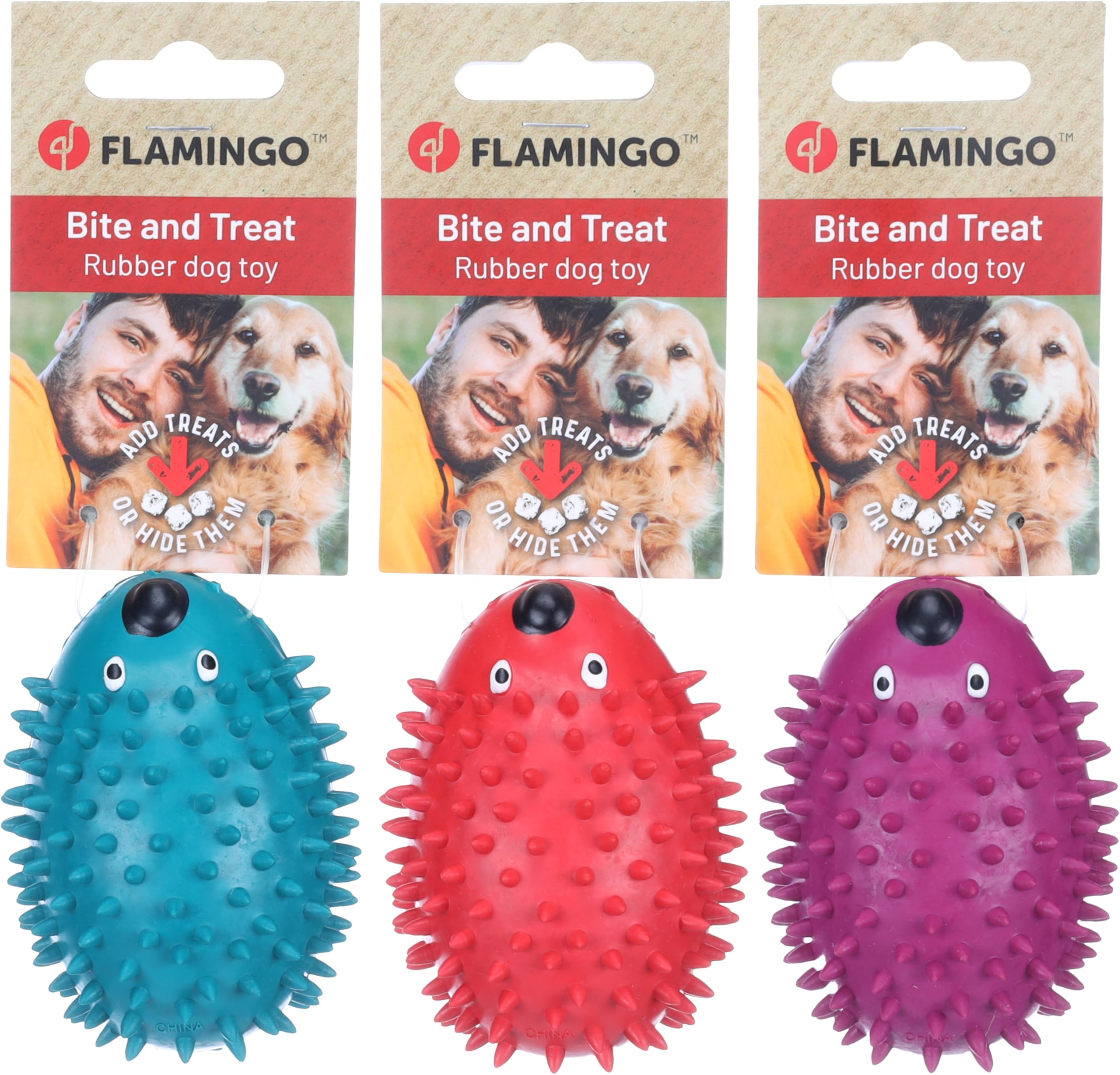 Flamingo GC STAKO Gomma Riccio S 6,2x8,3x5,8CM ASSORTIMENTO