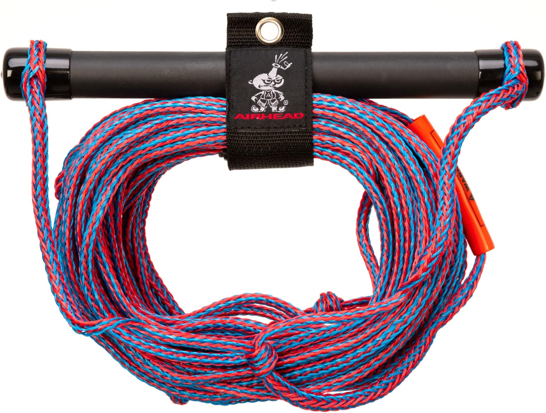 Water Ski Rope with Rubber Handle, 1 Section, 75-Feet