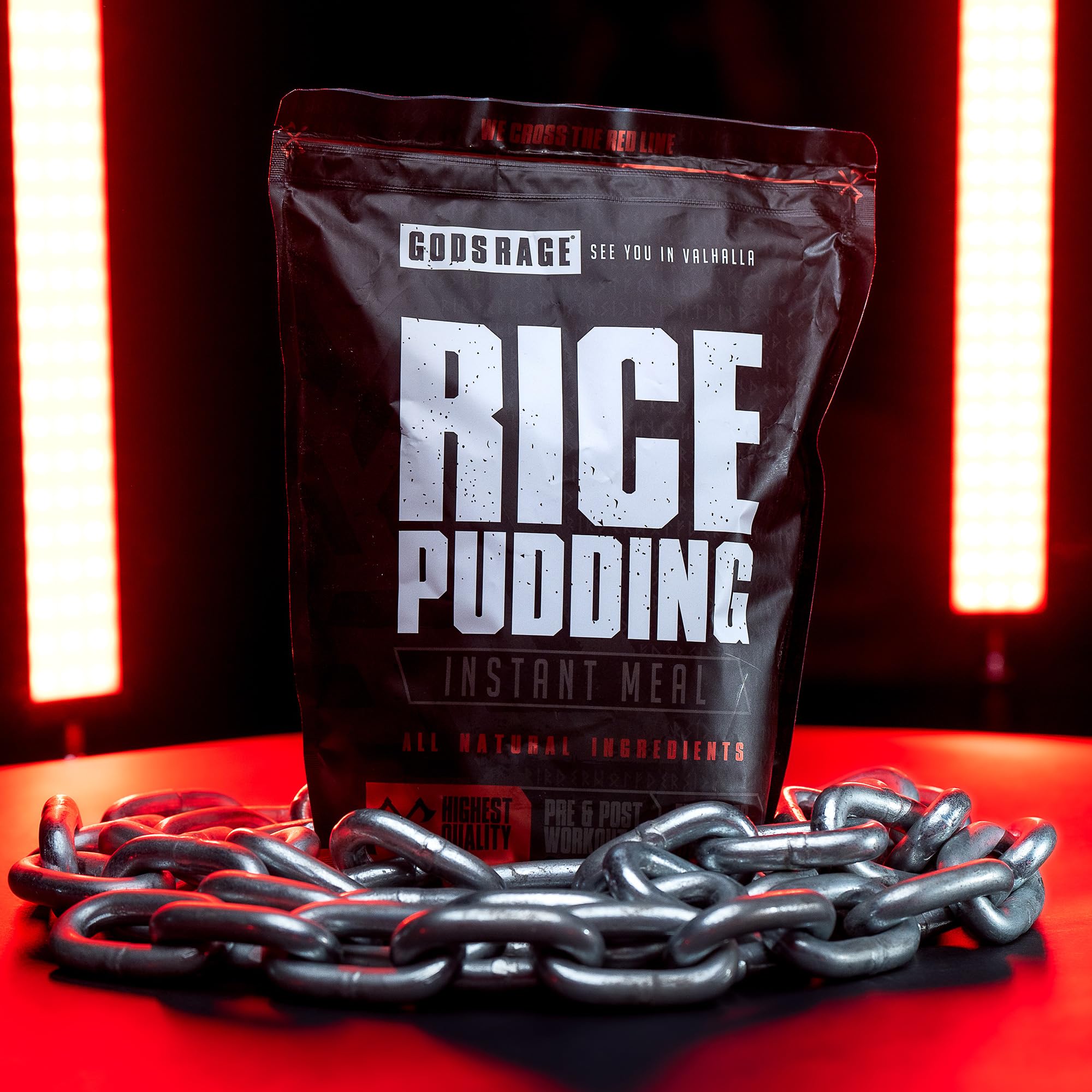 Rice Pudding Instant 3kg – natürliche Kraftquelle ohne Zucker & wenig Fett – cremige Konsistenz, Power-Snack ohne Zusätze – Made in Germany