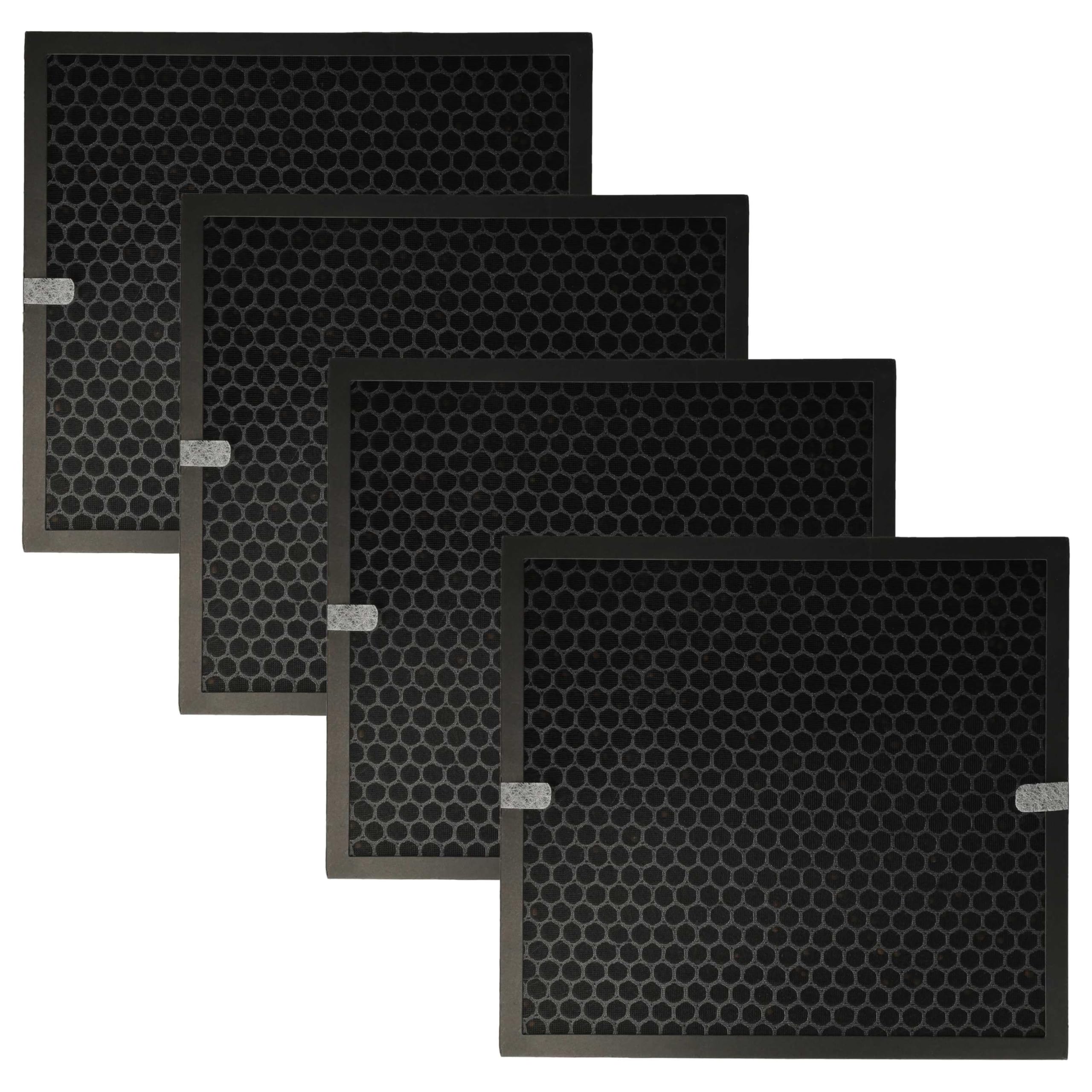 vhbw 4 x filtr powietrza kompatybilny z oczyszczaczem powietrza Philips AC4080/10 - filtr kombi HEPA + węgiel aktywny
