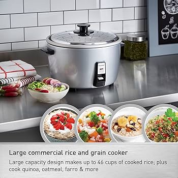PANASONIC　RULO MC-RS300 2018 Amazon.com: Panasonic Commercial Rice Cooker, Large Capacity