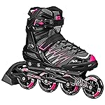 Roller Derby AERIO Q-60 Women\'s Inline Skates, Black/Pink, Size 6