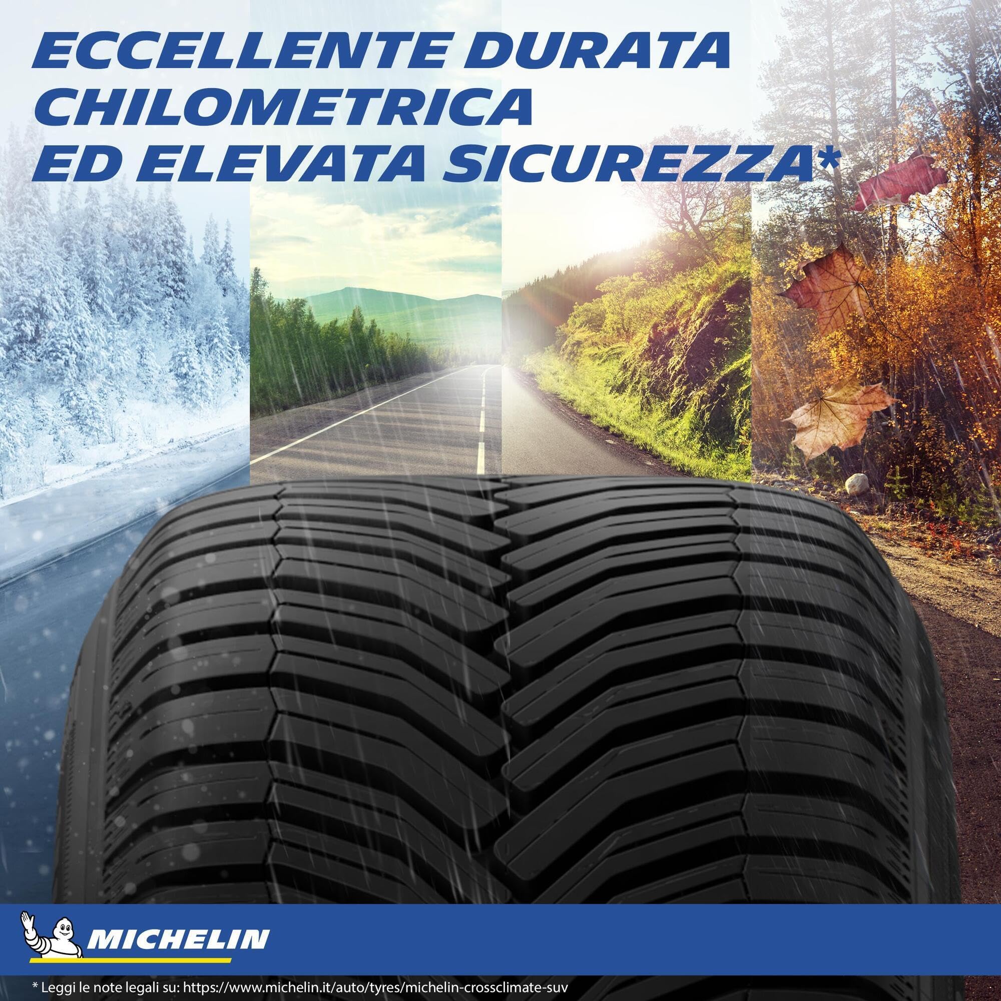 Pneumatico All season Michelin CROSSCLIMATE SUV 235/60R17 106V XL SUV