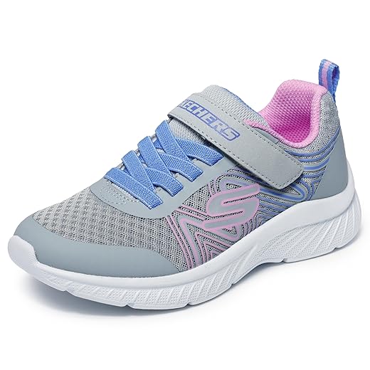 Skechers Unisex-Child Microspec Plus-Swirl Sweet Sneaker
