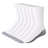 Men's Max Cushioned Crew Socks, Moisture-Wicking with Odor Control, Multipack