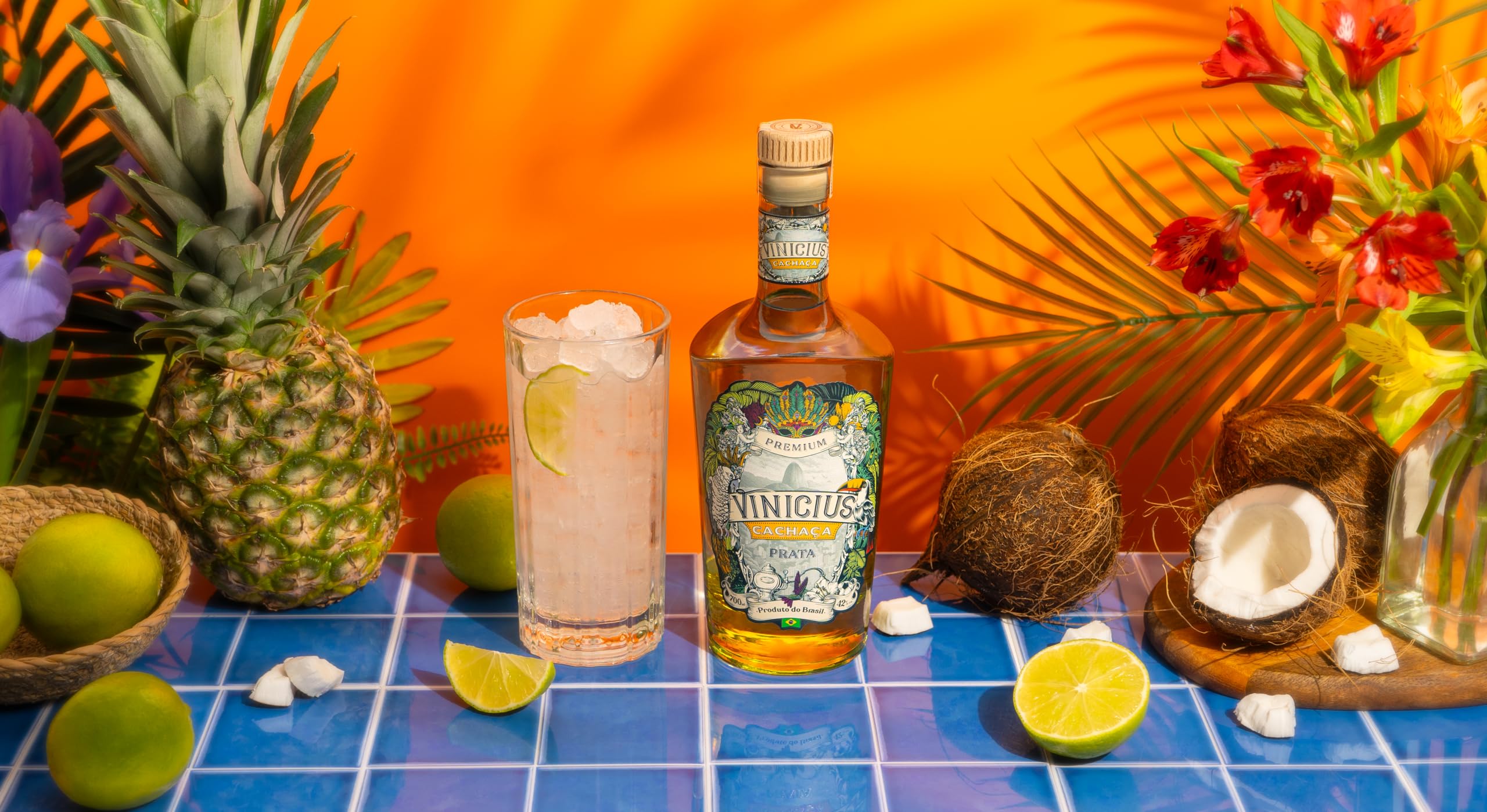 VINICIUS CACHAÇA PREMIUM DO BRAZIL 70CL 42%