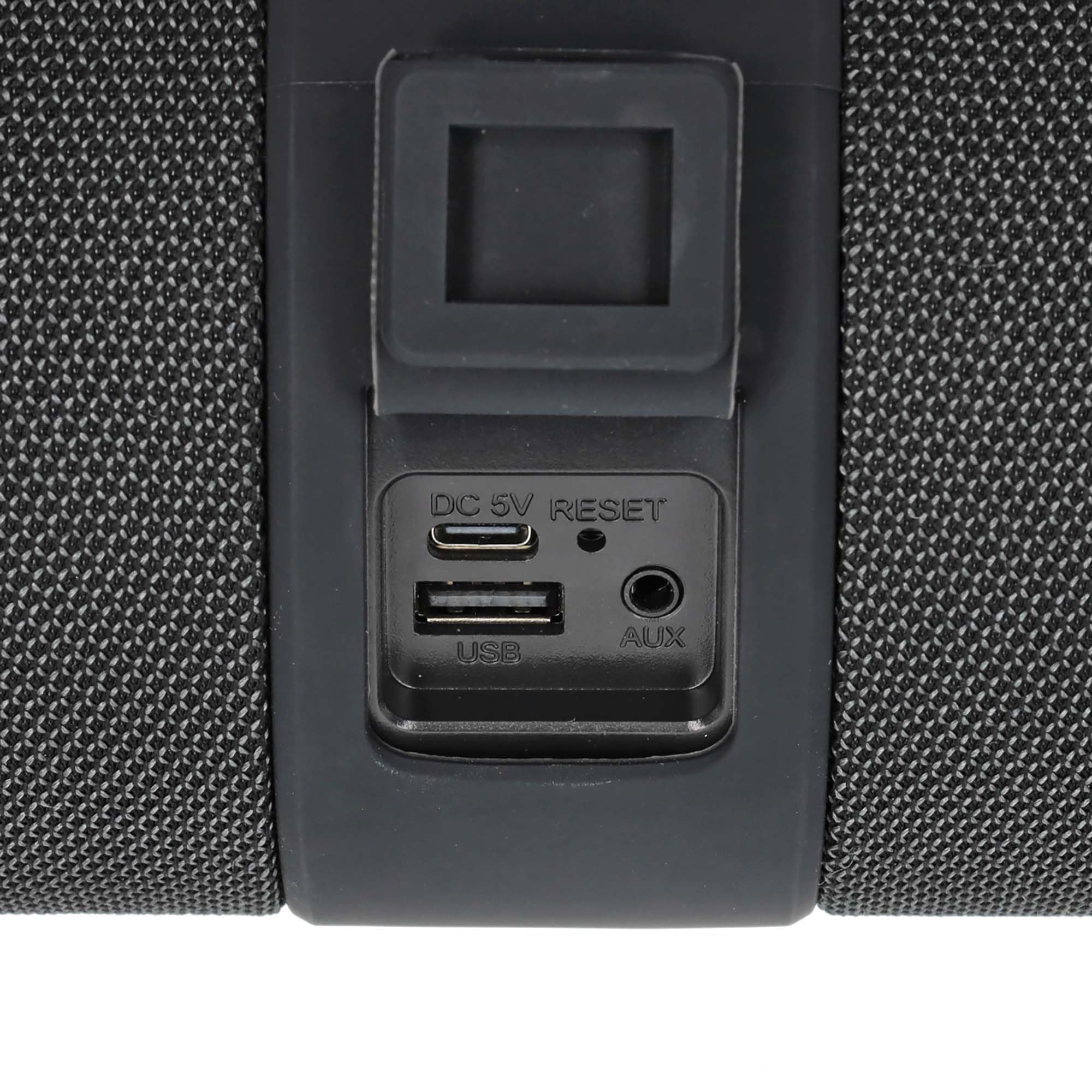 Nedis Altoparlante Bluetooth - Tempo massimo di riproduzione della batteria: 6.5 ore - Dispositivo manuale - 40 W - Stereo - Microfono incorporato - IPX6 - Collegabile - Nero