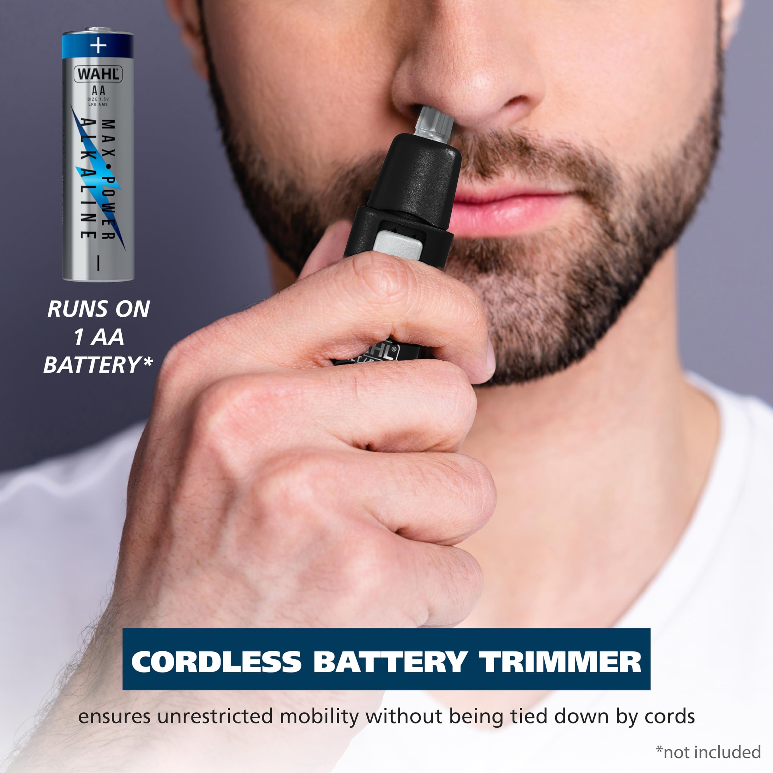 Wahl Wet/Dry Ear, Nose and Eyebrow Trimmer