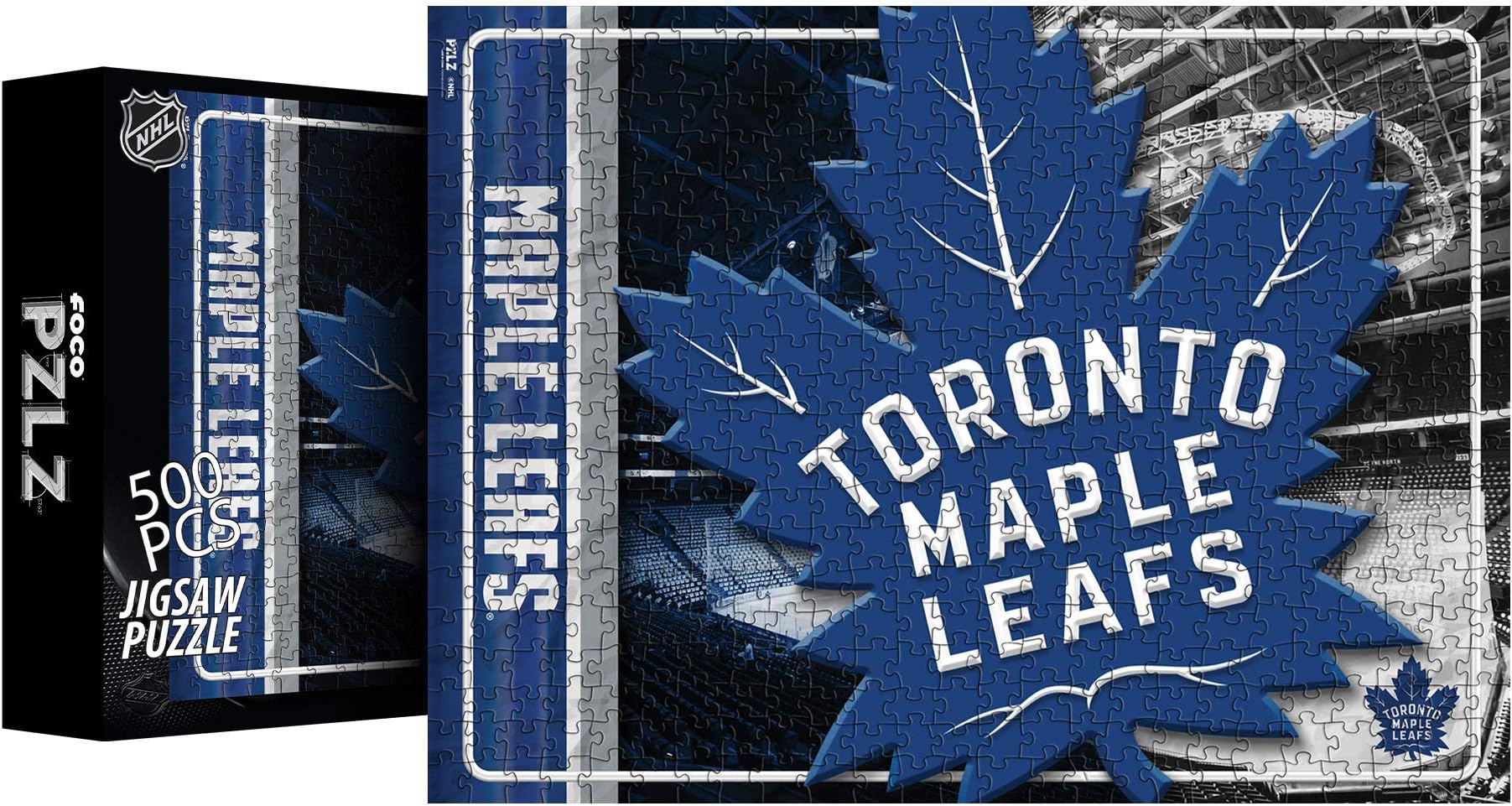 FOCO NHL Unisex-Adult 500 Piece Jigsaw Puzzle PZLZ Set