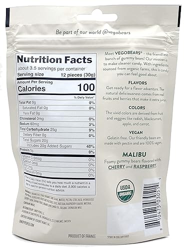 Miniatura 2 de VegoBears - Paquete variado de gomitas veganas, Santa Mónica, Venecia Beach y Malibú, gomitas orgánicas, sin OMG, dulces orgánicos, dulces veganos